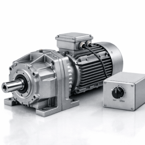 Single Phase Geared Motor with Speed Controller